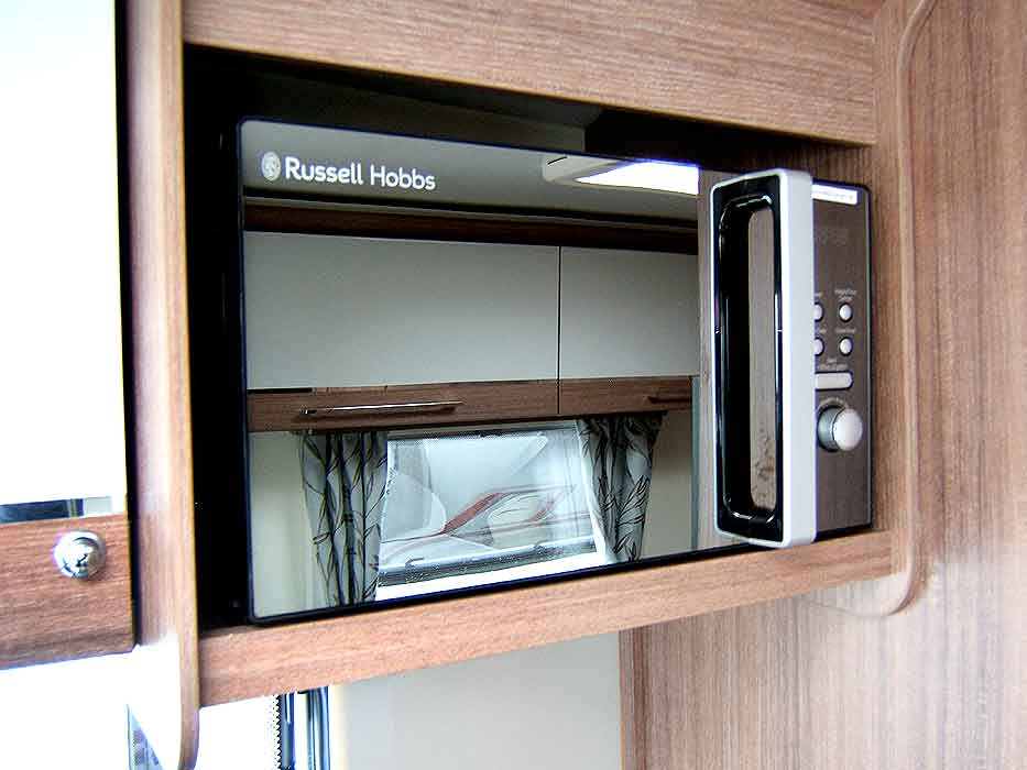 The Russell Hobbs Microwave Oven provides additional cooking options.